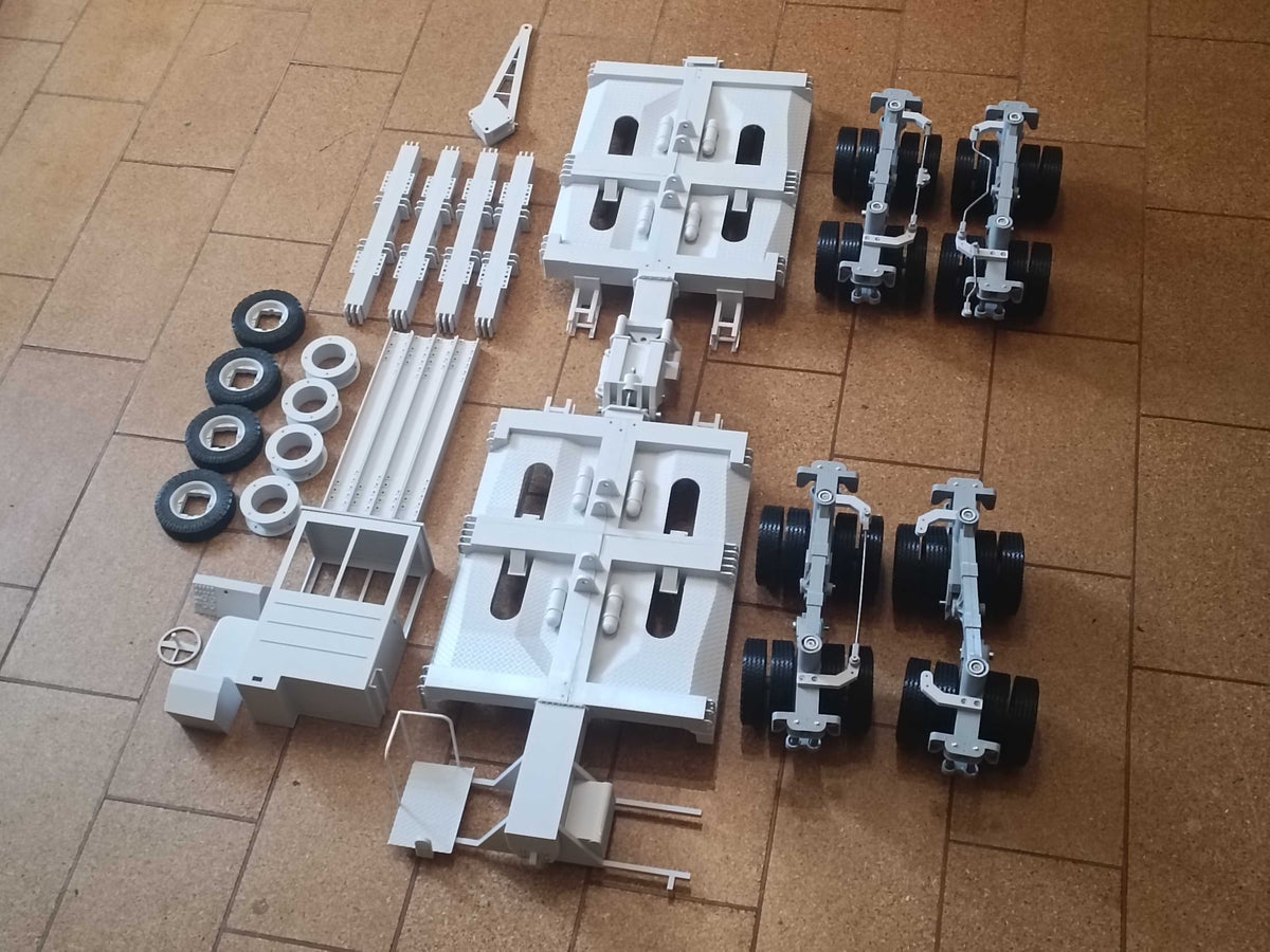 RC přívěs SPDB40 - Digitální projekt