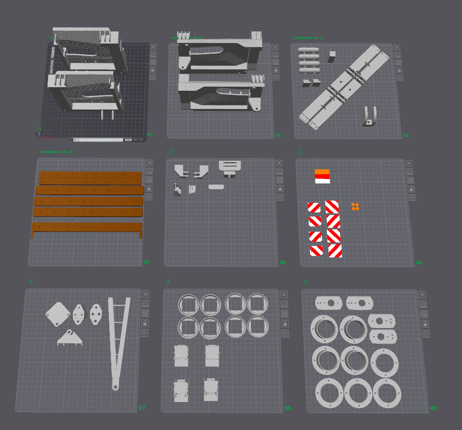 RC přívěs SPDB40 - Digitální projekt