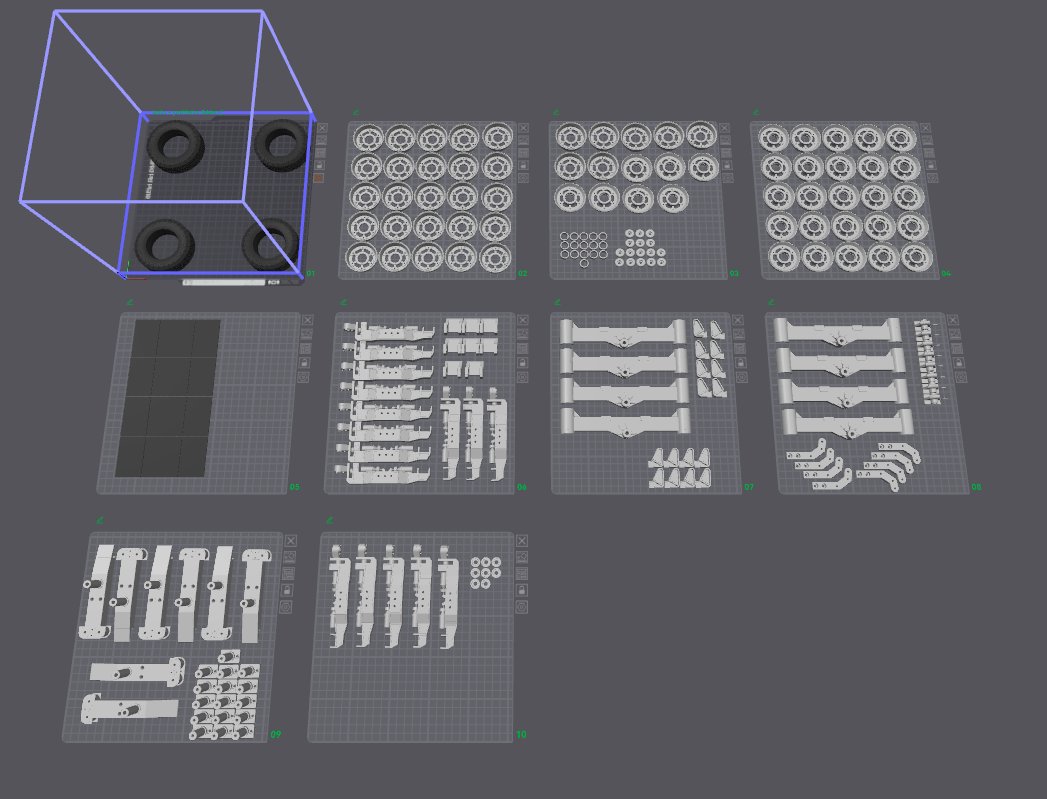 RC přívěs SPDB40 - Digitální projekt