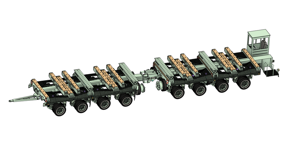 RC přívěs SPDB40 - Digitální projekt