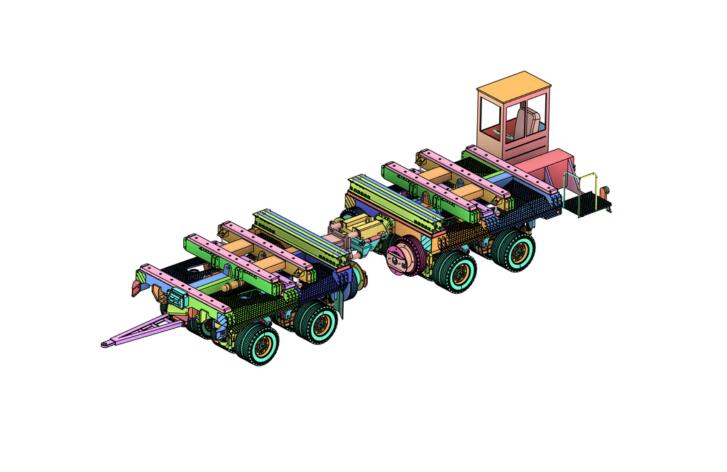 RC přívěs SPDB40 - Digitální projekt