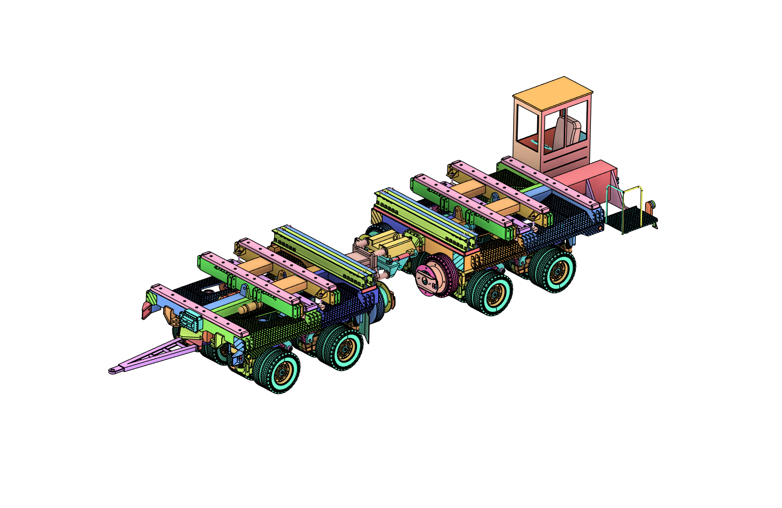 RC přívěs SPDB40 - Digitální projekt
