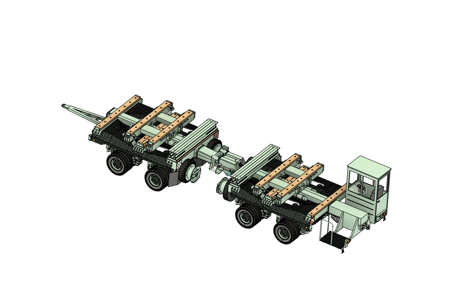 RC přívěs SPDB40 - Digitální projekt